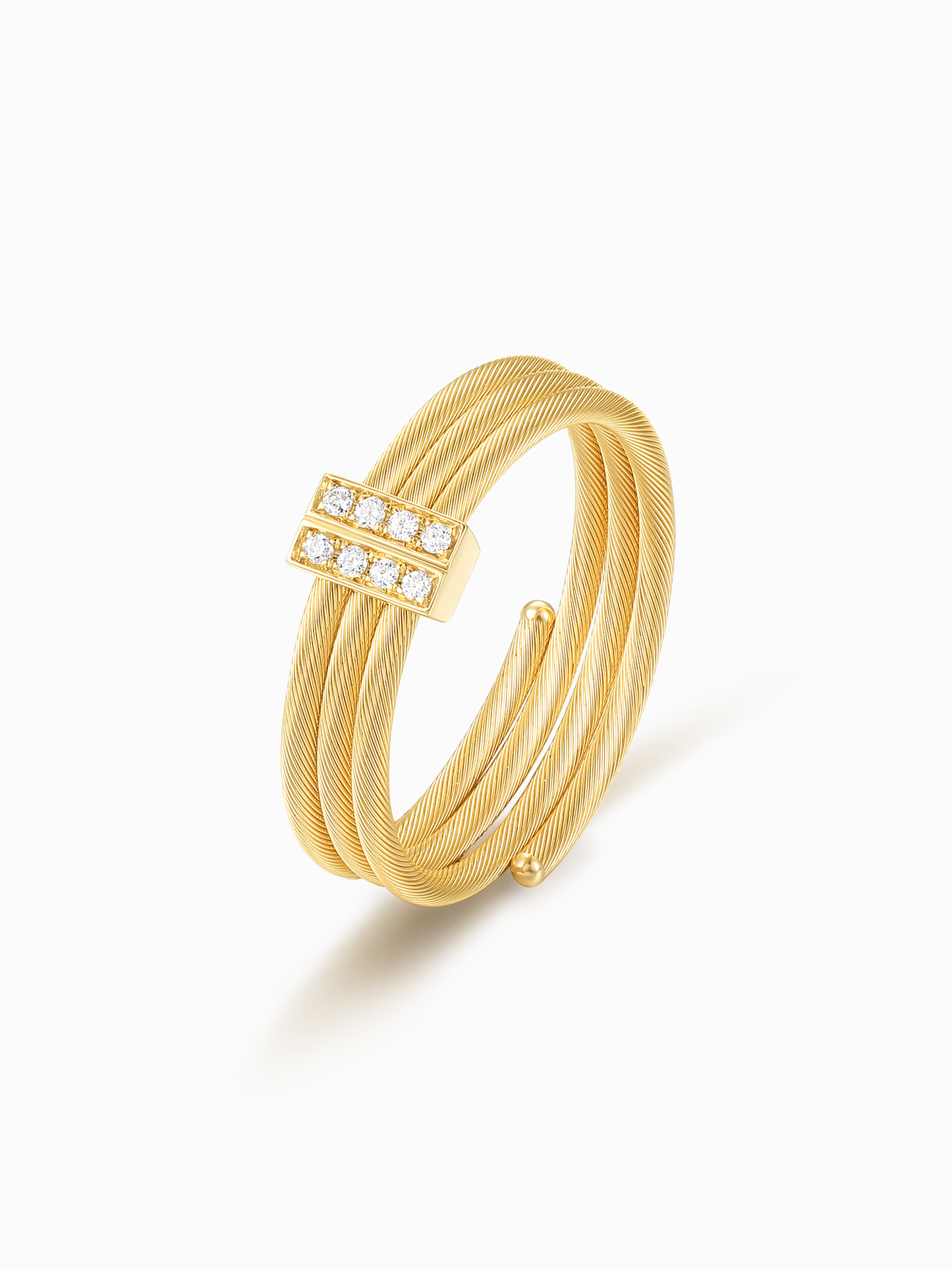 Diamond Ring | Five Elements Series, Wood