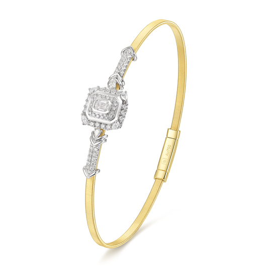Diamond Bangle|Five Elements Series, Earth