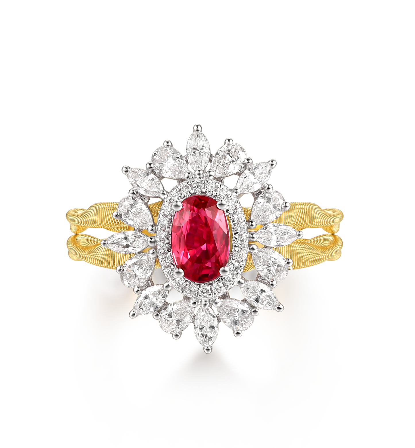Ruby Diamond Ring | The Red Collection