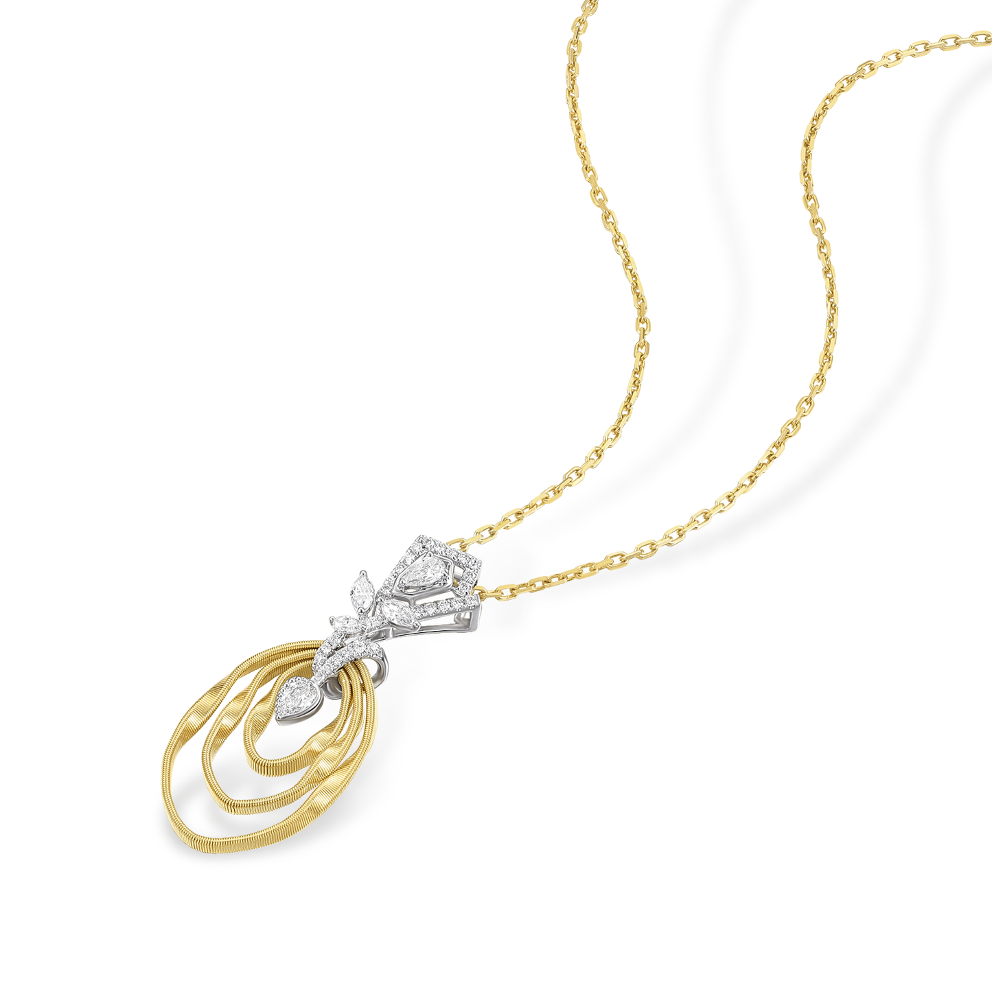 Diamond Necklace | Five Element Series, Fire