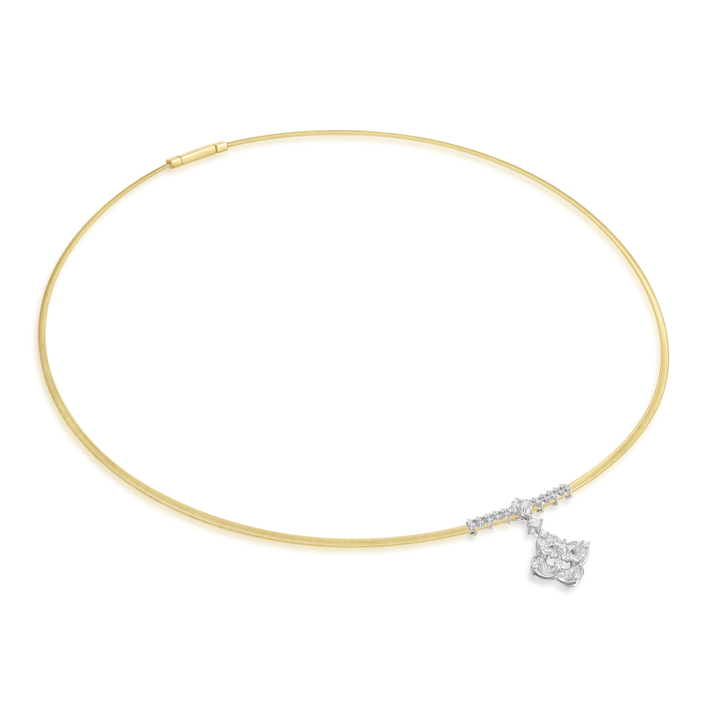 Diamond Necklace|Tang ‧ Four Leaf Clover Series