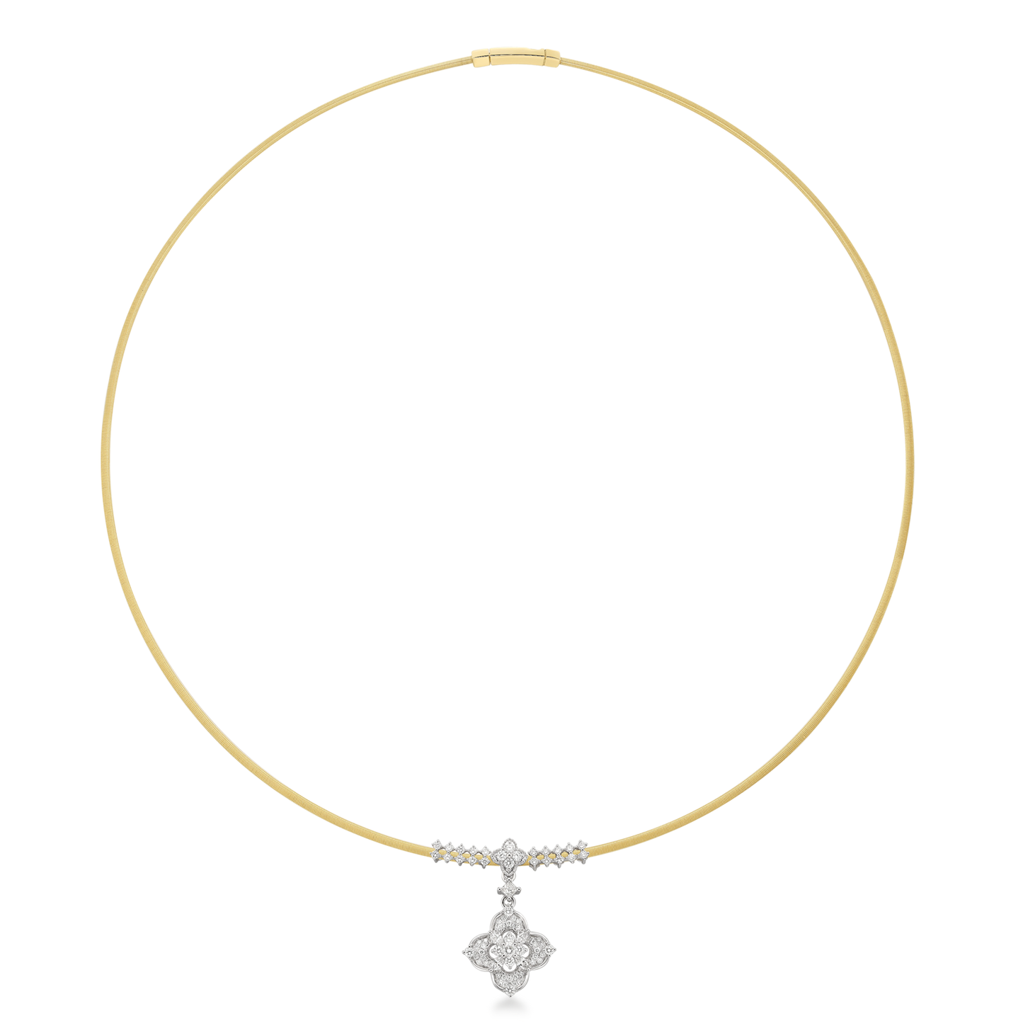 Diamond Necklace|Tang ‧ Four Leaf Clover Series