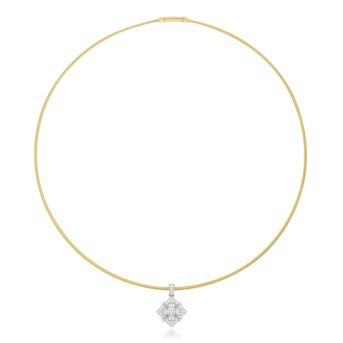 Diamond Necklace|Tang ‧ Four Leaf Clover Series