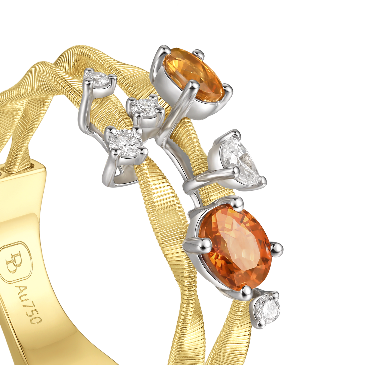 Sapphire Ring | Luminous Whispers, Gold