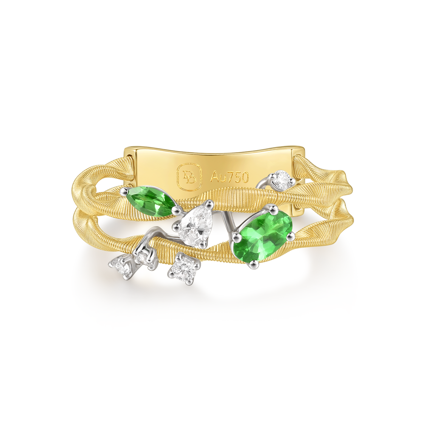 Tsavorite Ring | Luminous Whispers, Gold