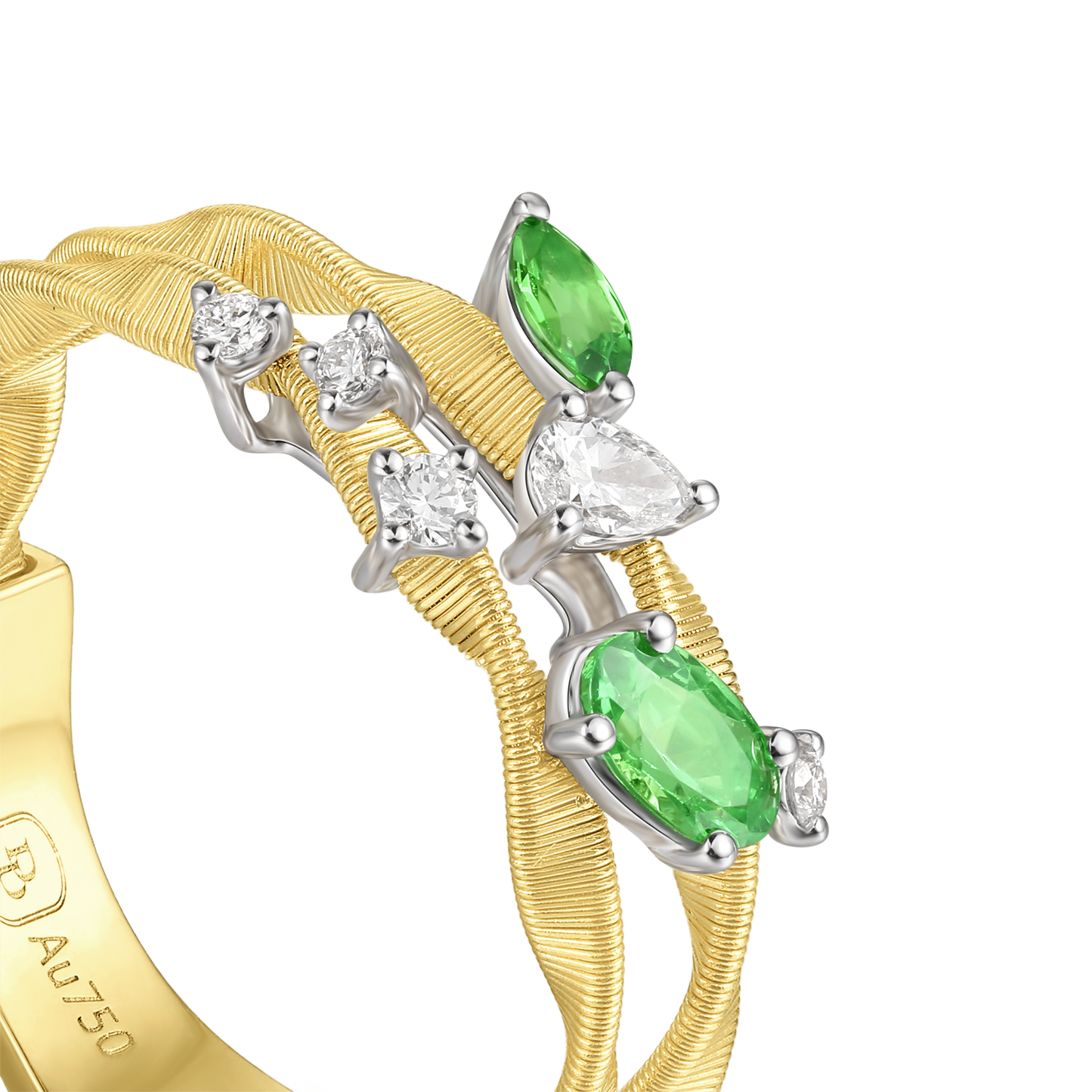 Tsavorite Ring | Luminous Whispers, Gold