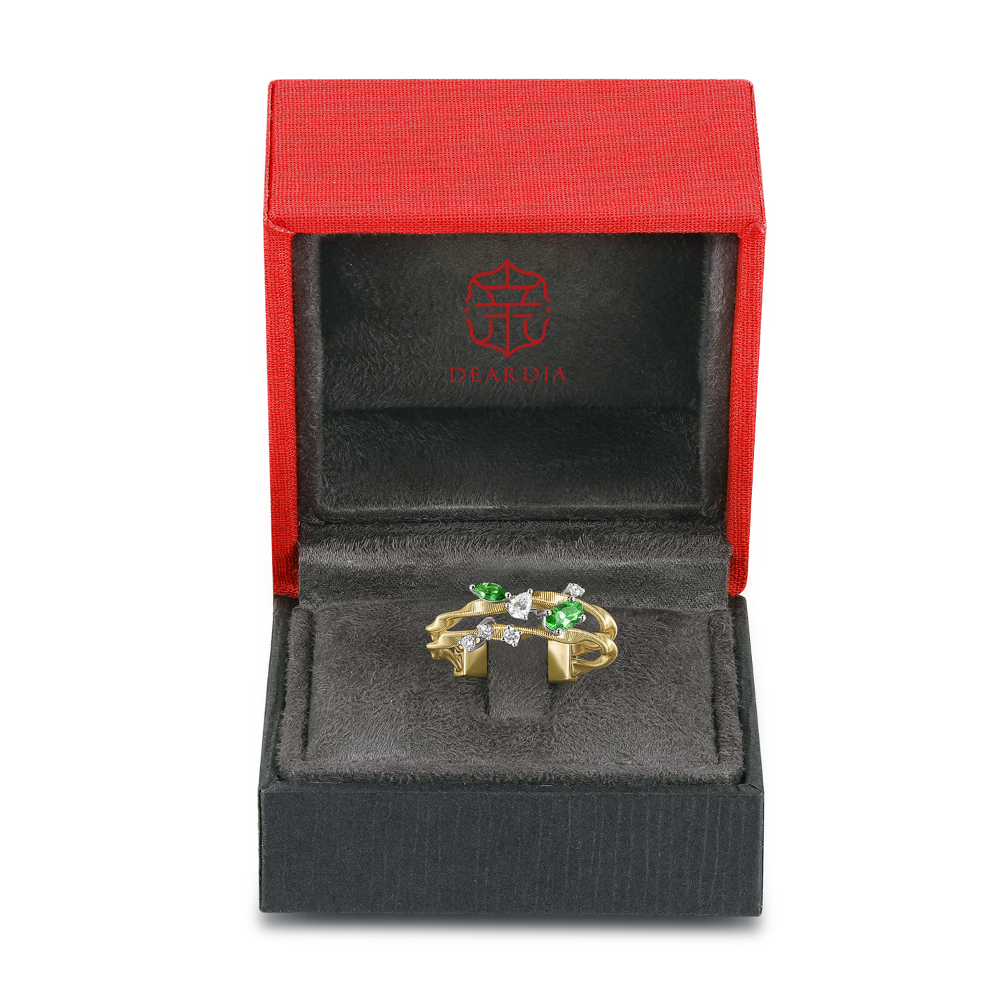 Tsavorite Ring | Luminous Whispers, Gold