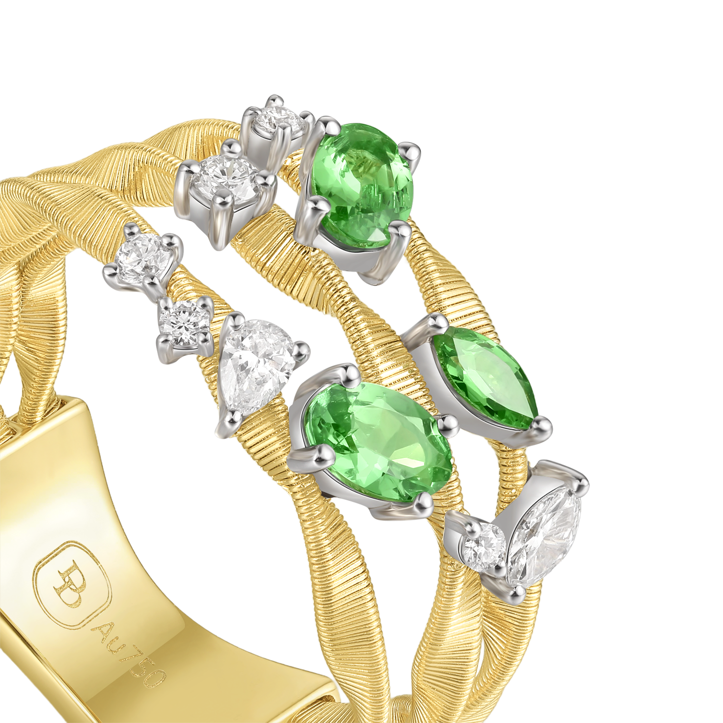 Tsavorite Ring | Luminous Whispers, Gold