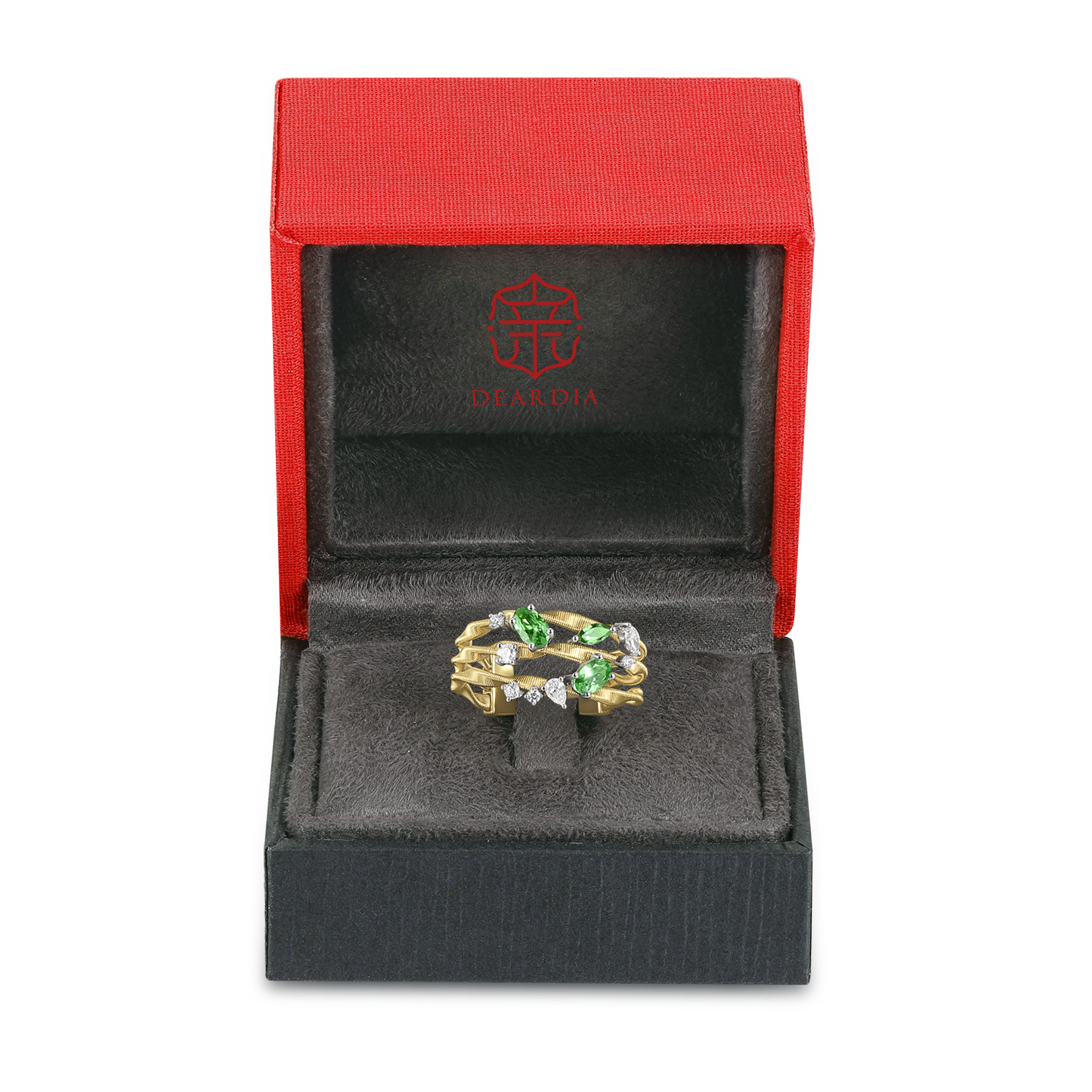 Tsavorite Ring | Luminous Whispers, Gold