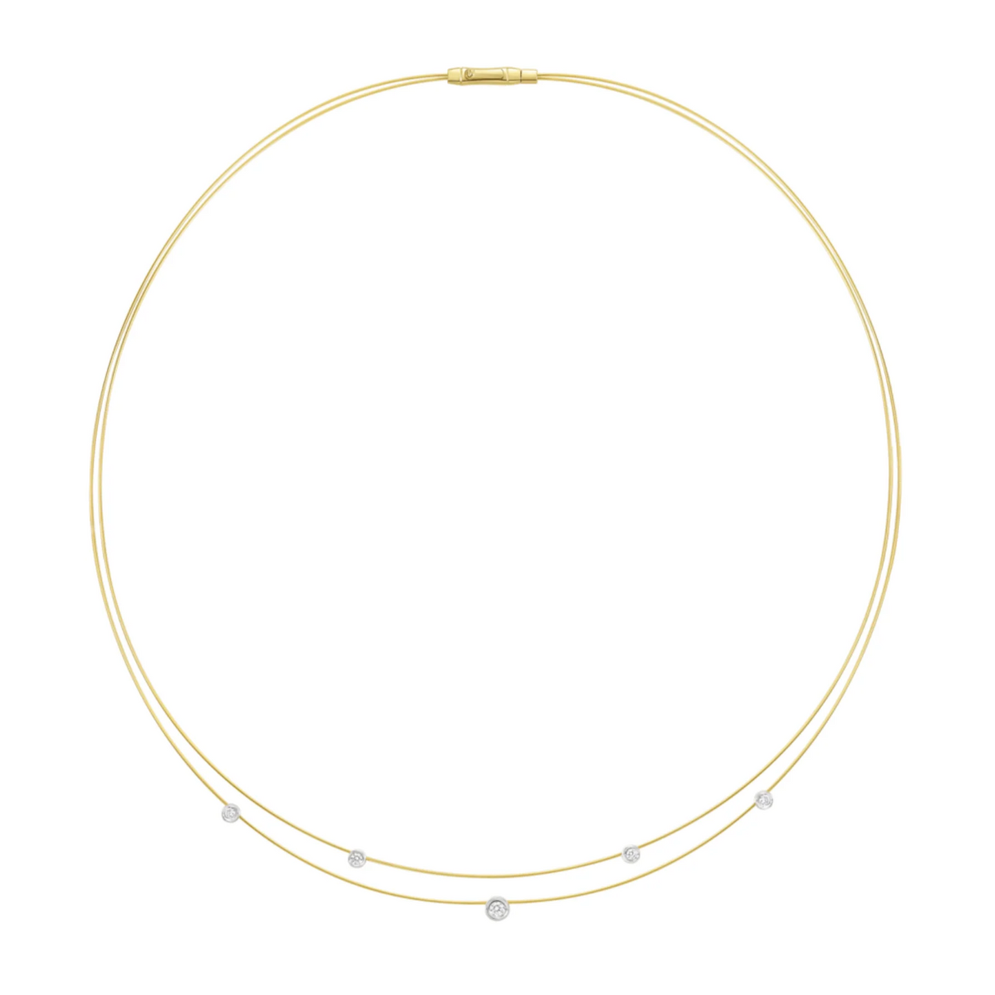 Diamond Necklace | Infinity Series, Gold