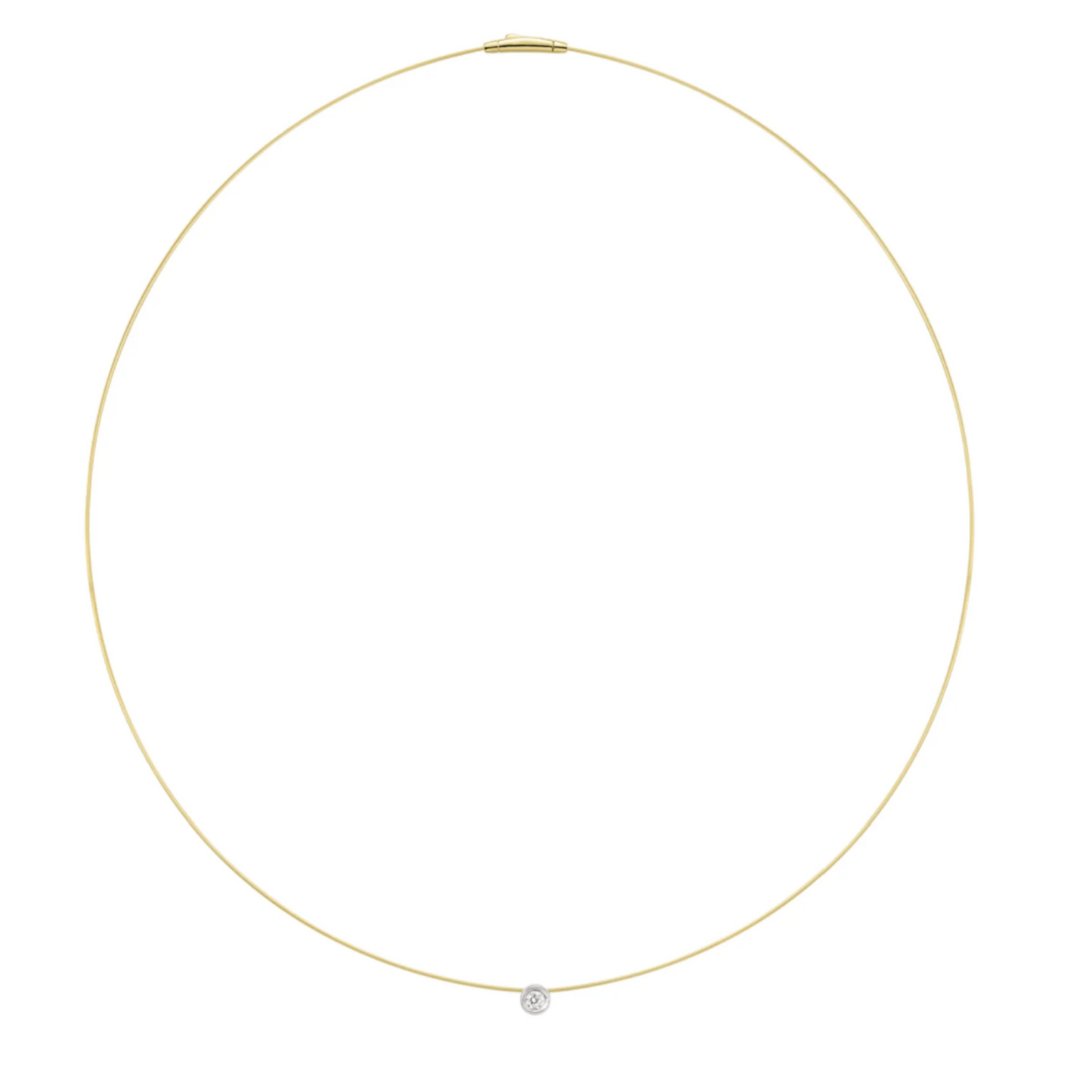 Diamond Necklace | Infinity Series, Gold