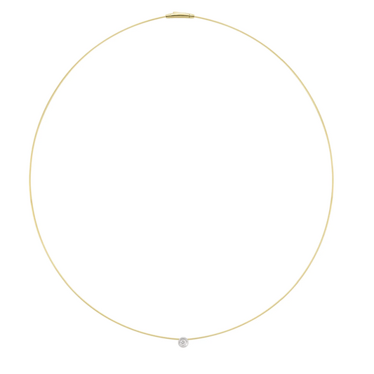 ダイヤモンドネックレス|Infinity Series, Gold