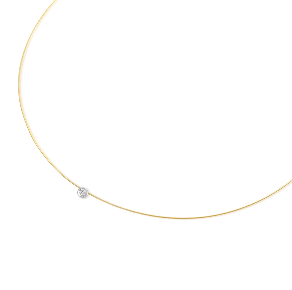 ダイヤモンドネックレス｜Infinity Series, Gold
