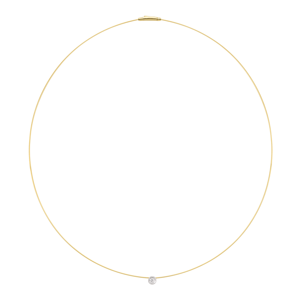 ダイヤモンドネックレス｜Infinity Series, Gold