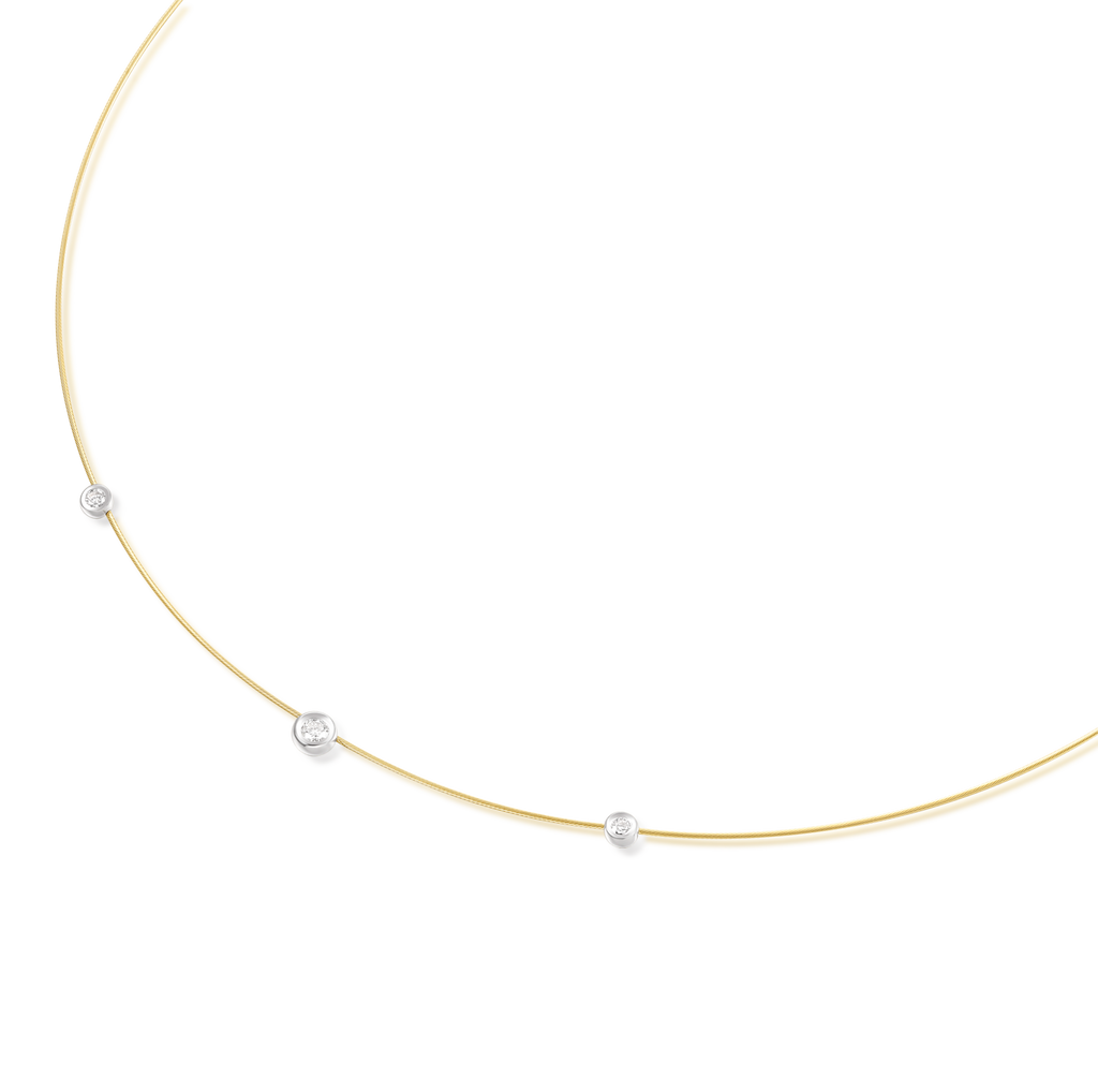 ダイヤモンドネックレス｜Infinity Series, Gold