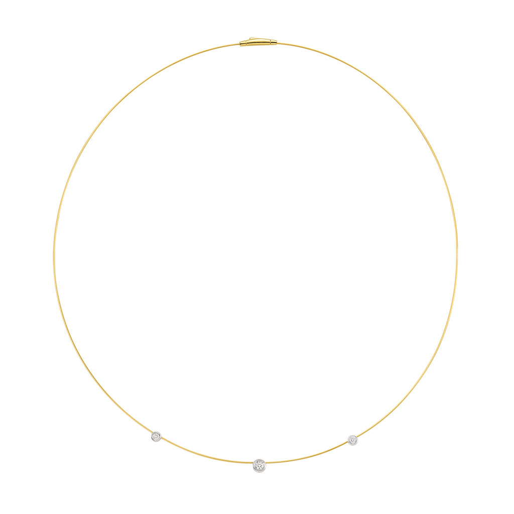 ダイヤモンドネックレス｜Infinity Series, Gold