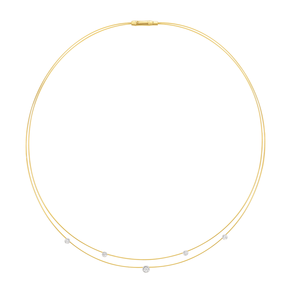ダイヤモンドネックレス｜Infinity Series, Gold