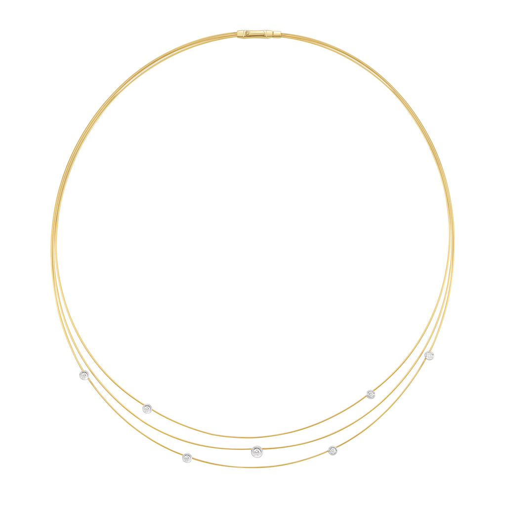 ダイヤモンドネックレス｜Infinity Series, Gold