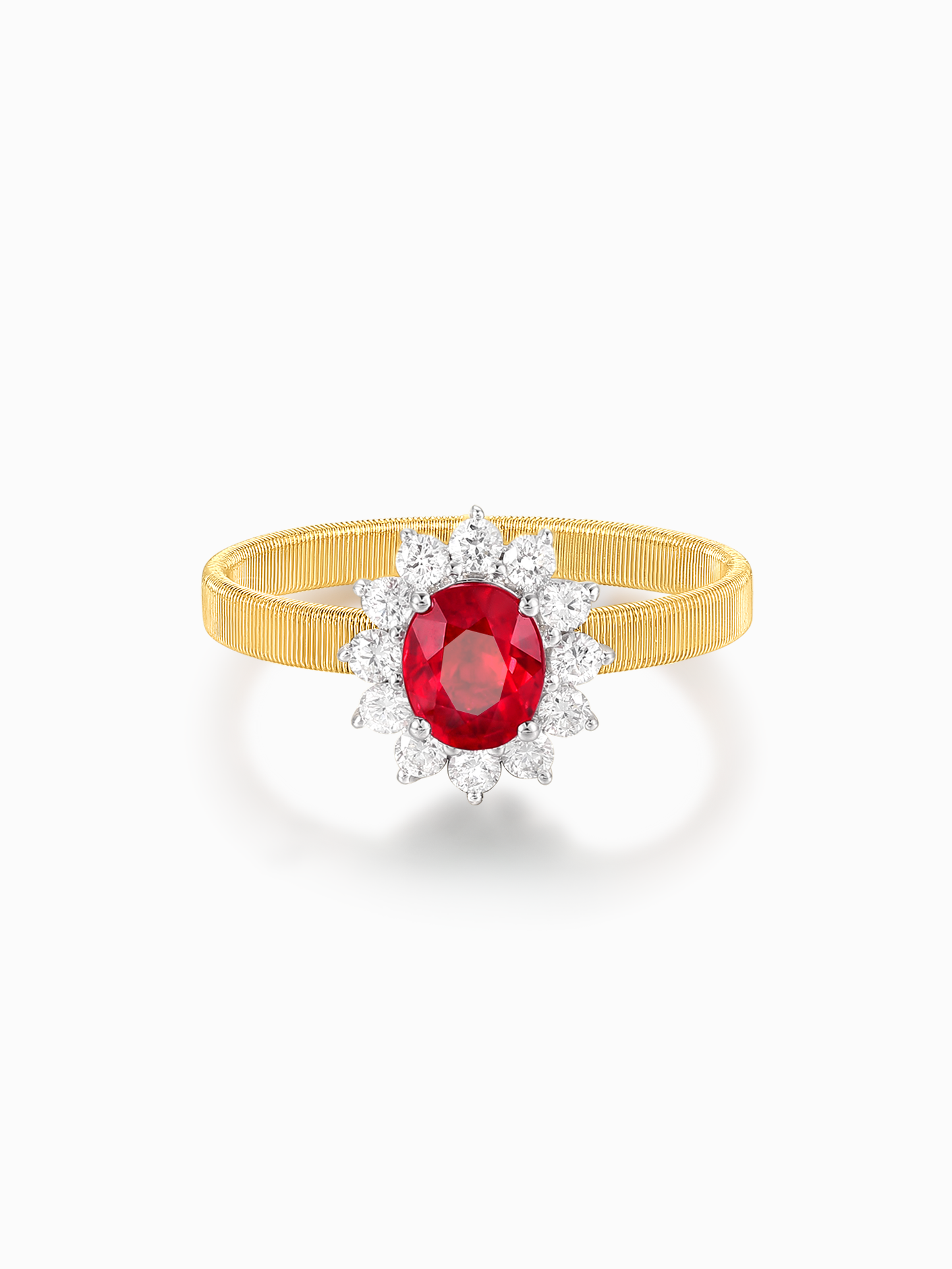 Ruby Diamond Ring | The Red Series