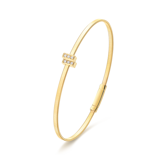 Narrow Bangle｜The Five Elements, Wood