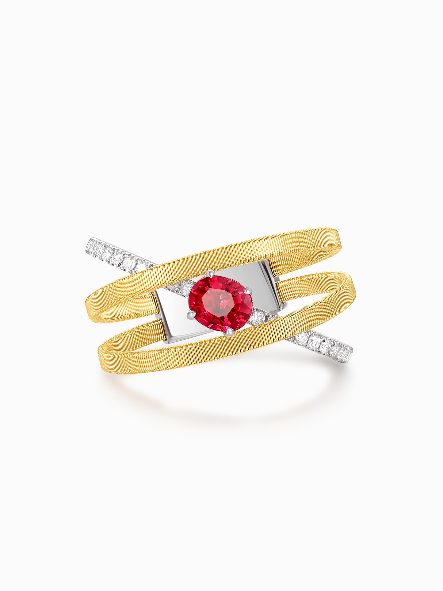 Ruby Diamond Ring | The Red Series