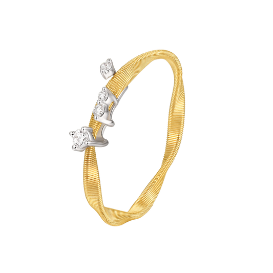 Diamond Ring | Luminous Whispers, Gold