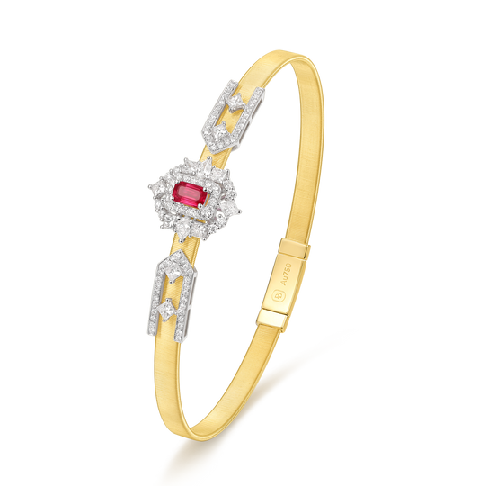 Ruby Diamond Bangle｜The Red Collection