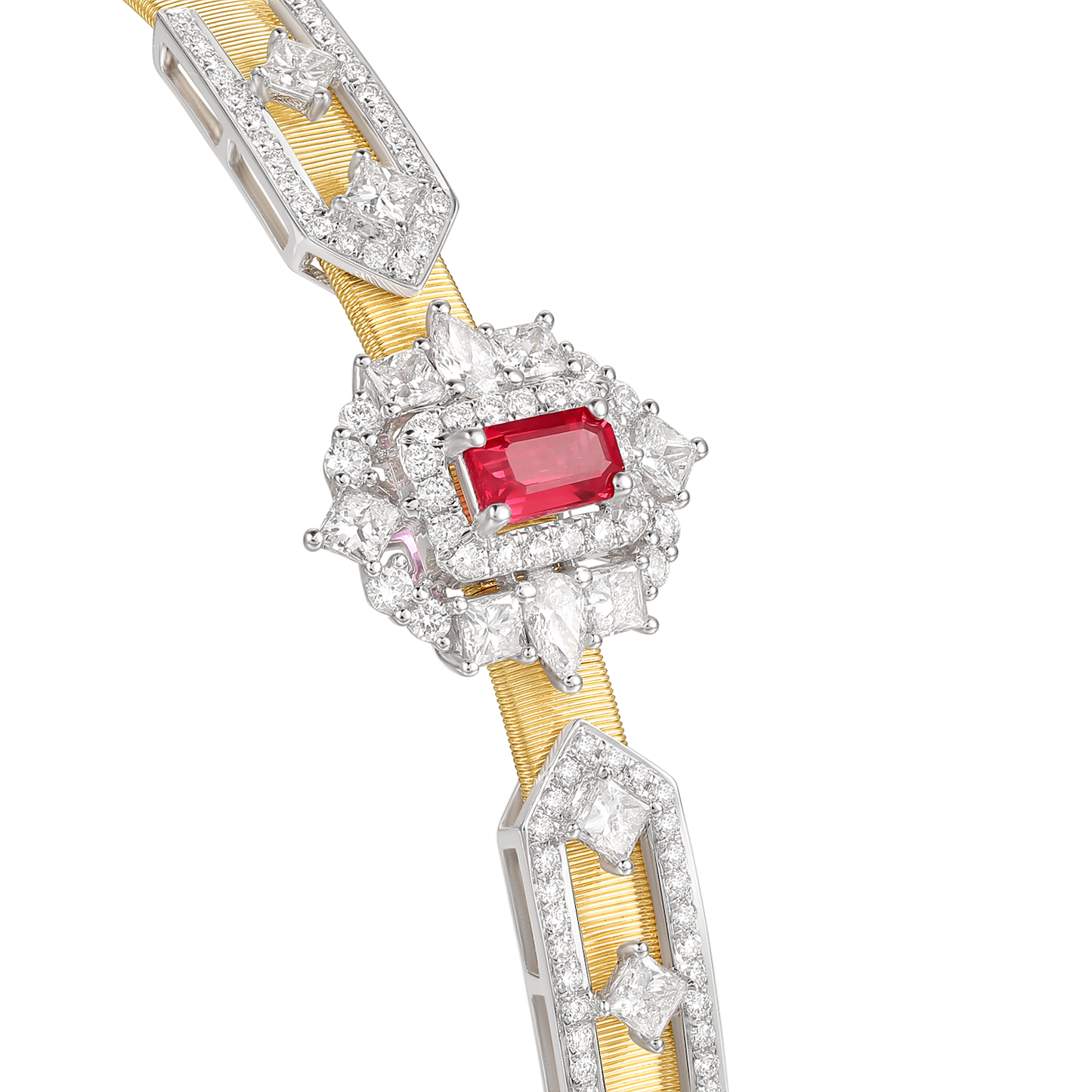 Ruby Diamond Bangle｜The Red Collection