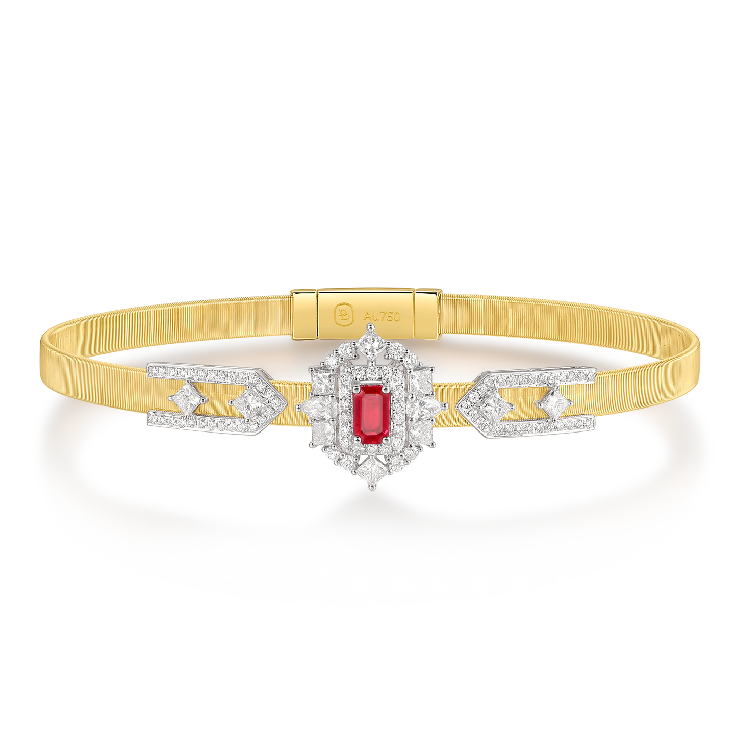 Ruby Diamond Bangle｜The Red Collection