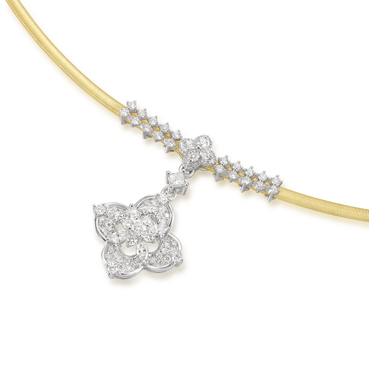 Diamond Necklace｜Tang ‧ Four Leaf Clover Series