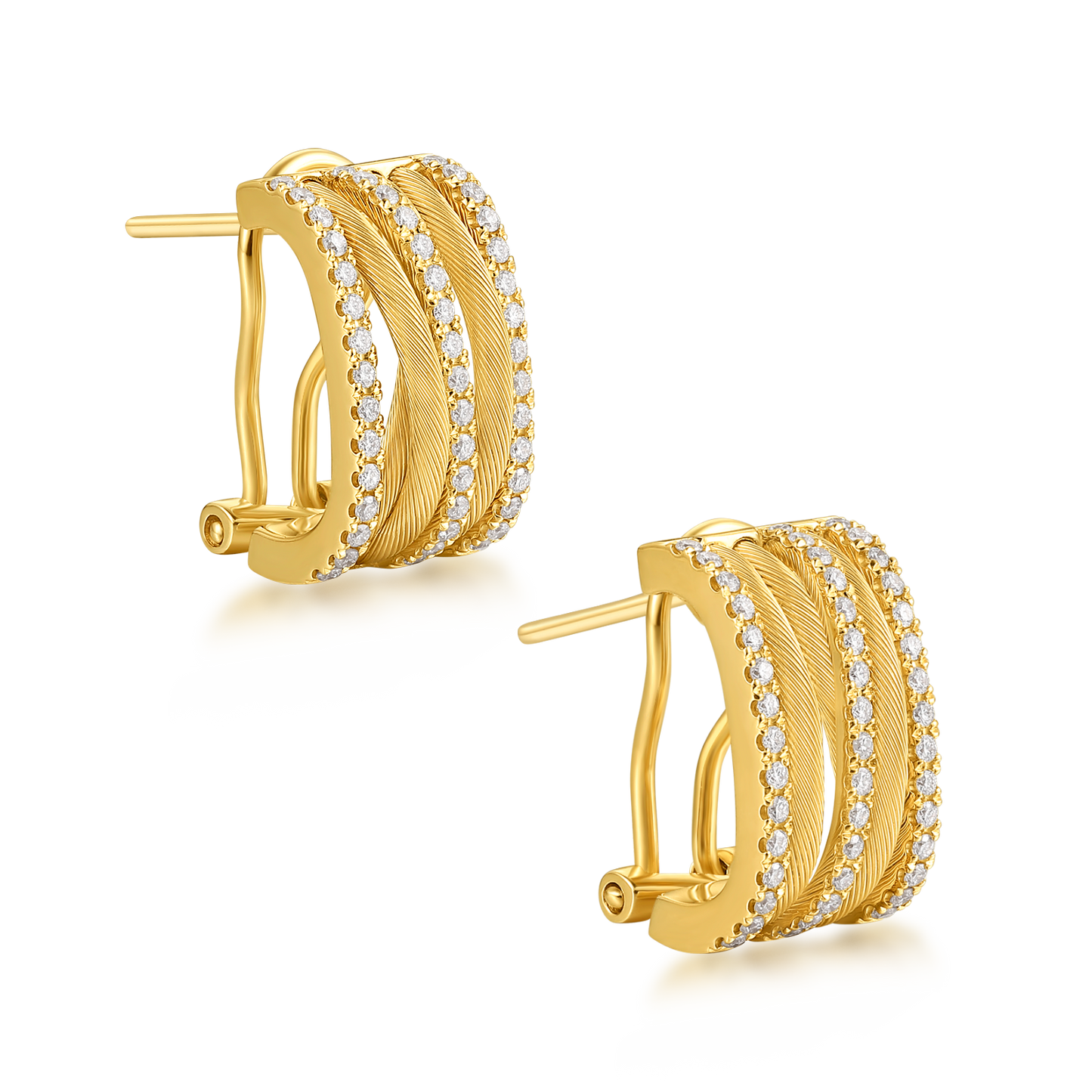 Diamond earrings | The Infinity