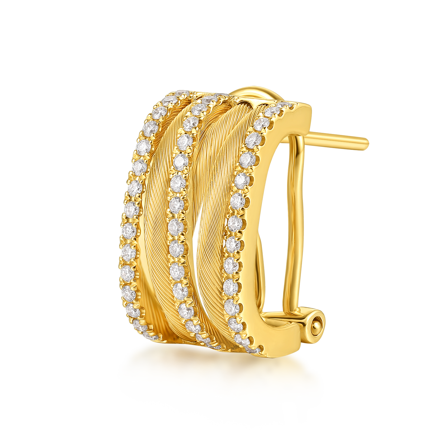 Diamond earrings | The Infinity