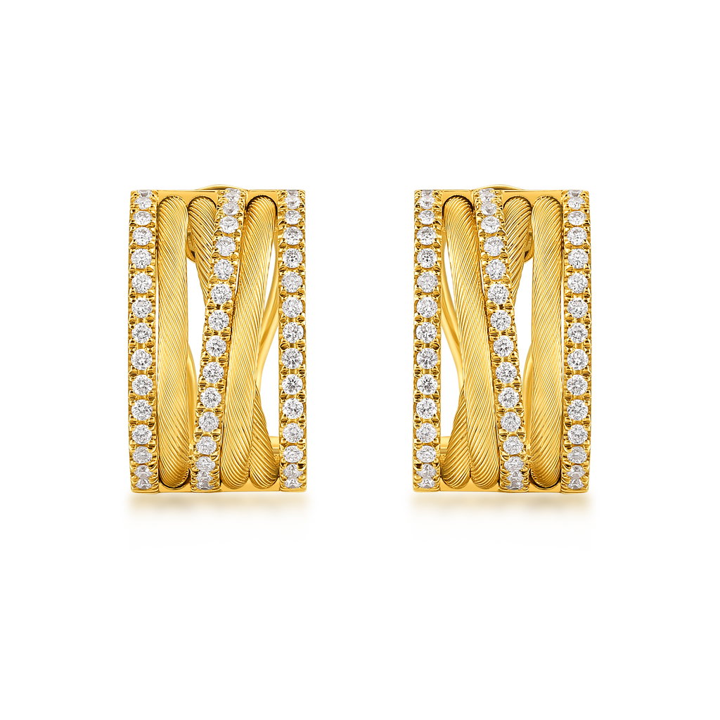 Diamond earrings | The Infinity