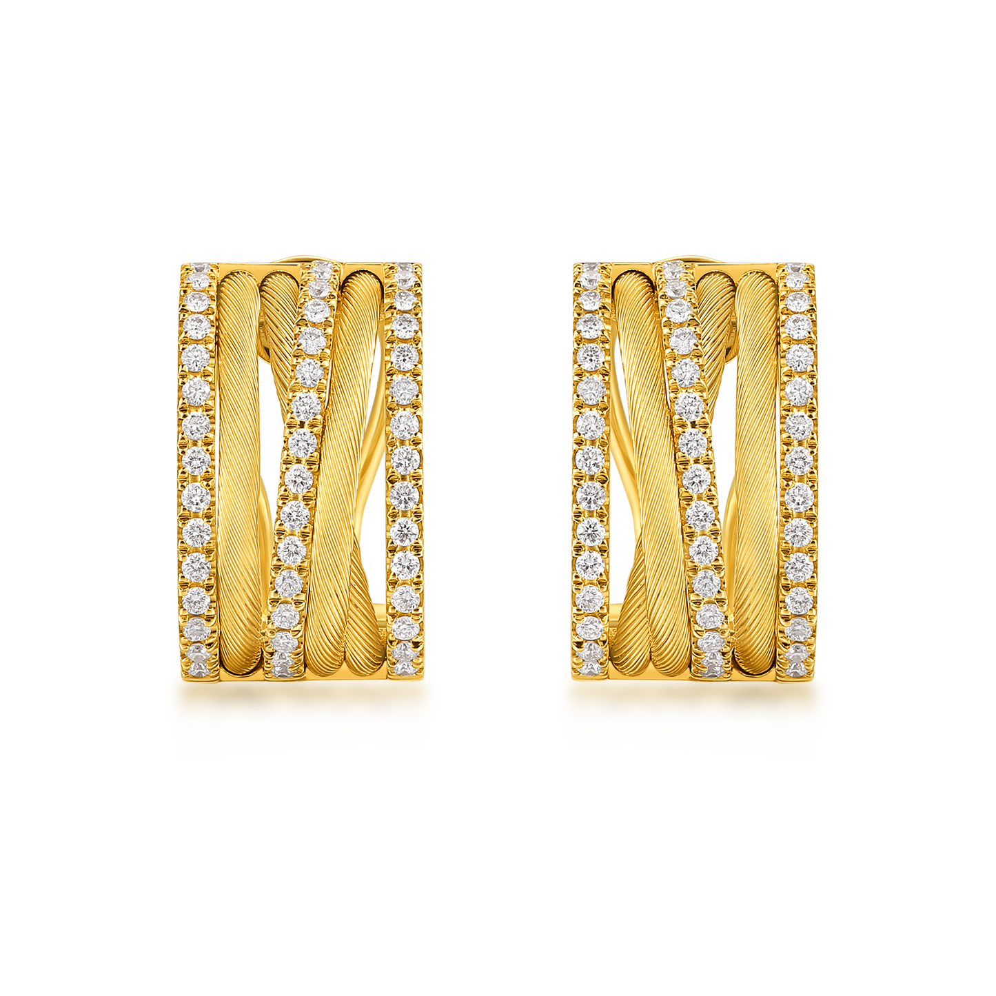 Diamond earrings | The Infinity