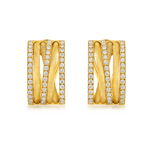 Diamond earrings | The Infinity