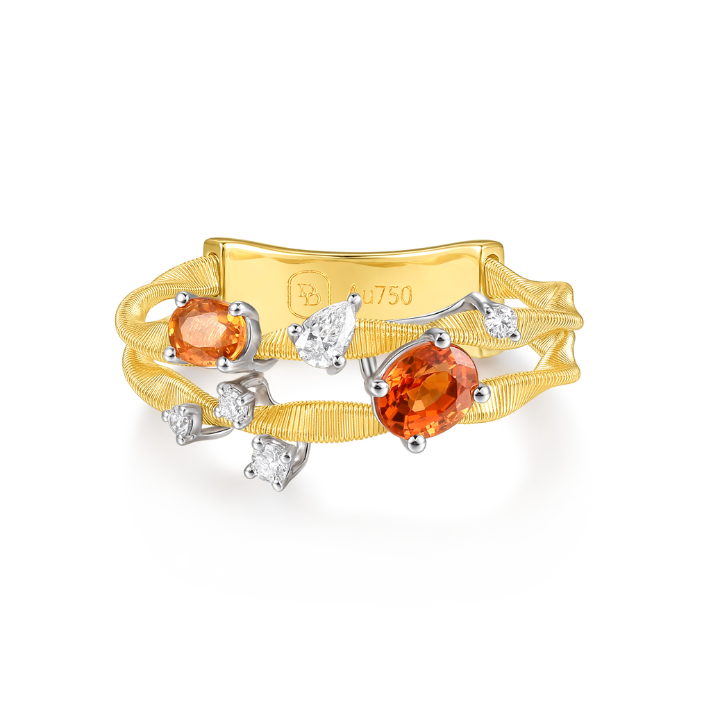 ダイヤモンドリング | Five Element Series, Gold
