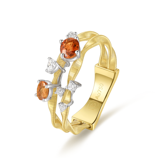 Sapphire Ring | Luminous Whispers, Gold
