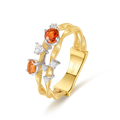 ダイヤモンドリング | Five Element Series, Gold