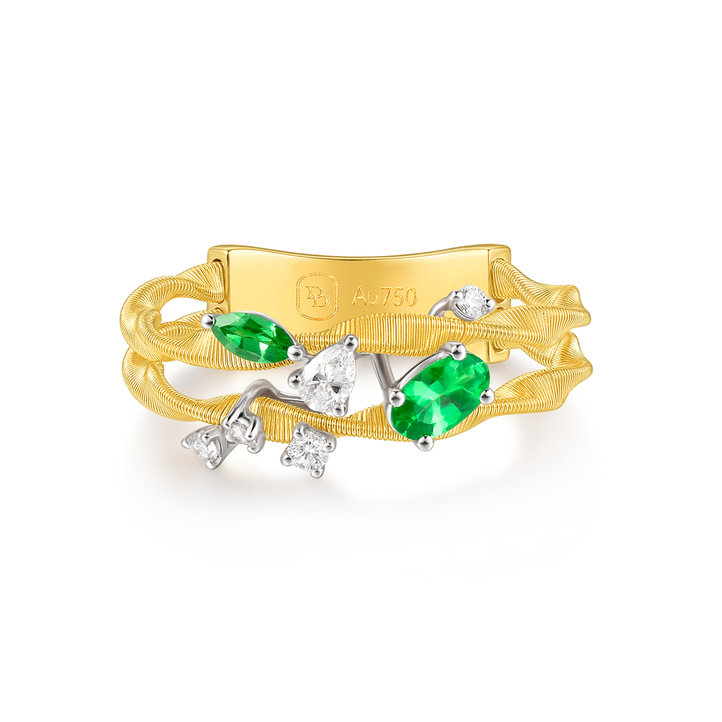 ダイヤモンドリング | Five Element Series, Gold