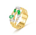 ダイヤモンドリング | Five Element Series, Gold