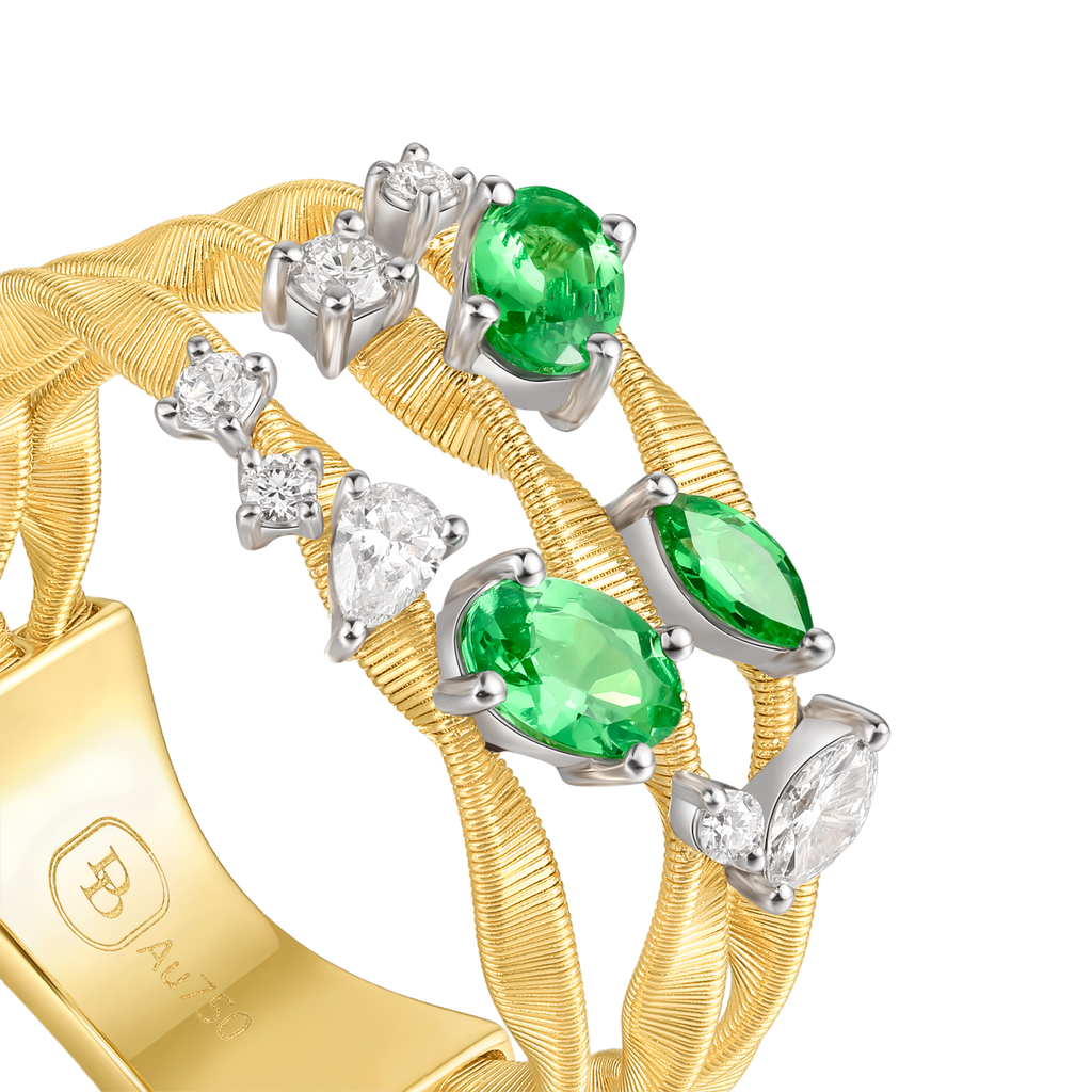 ダイヤモンドリング | Five Element Series, Gold