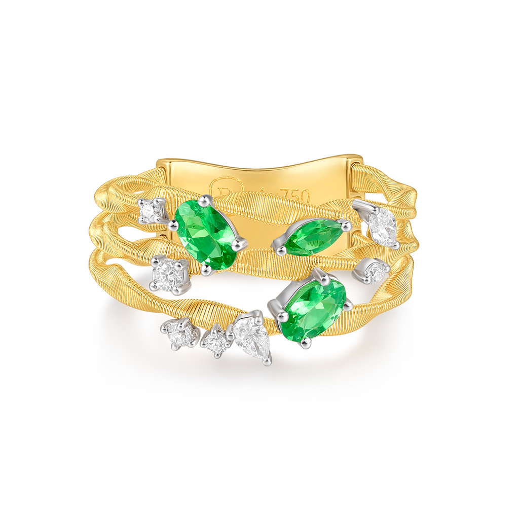ダイヤモンドリング | Five Element Series, Gold
