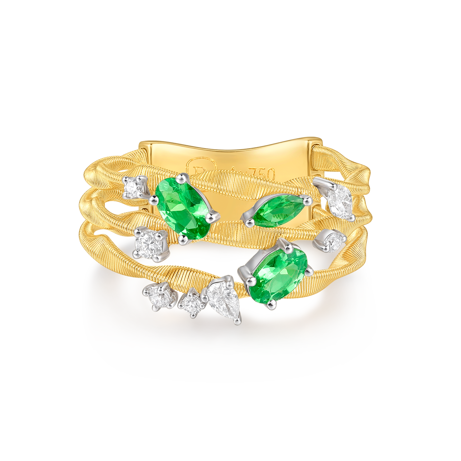 ダイヤモンドリング | Five Element Series, Gold