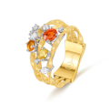 ダイヤモンドリング | Five Element Series, Gold