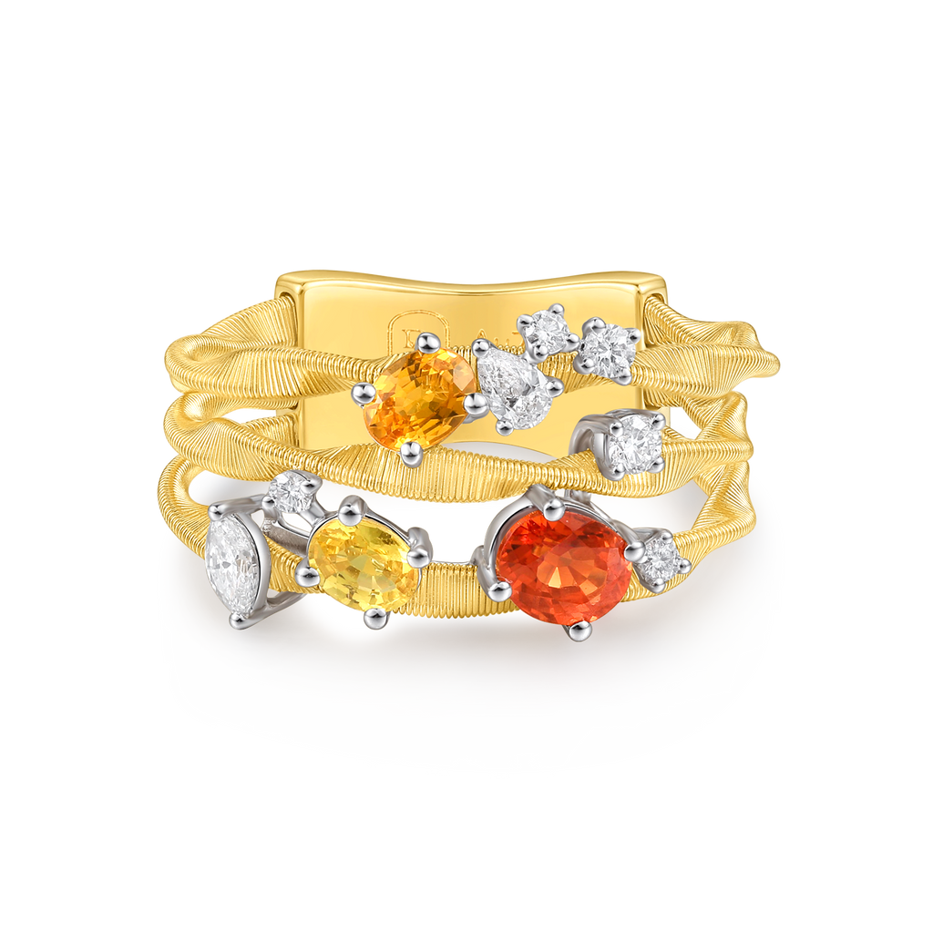 ダイヤモンドリング | Five Element Series, Gold