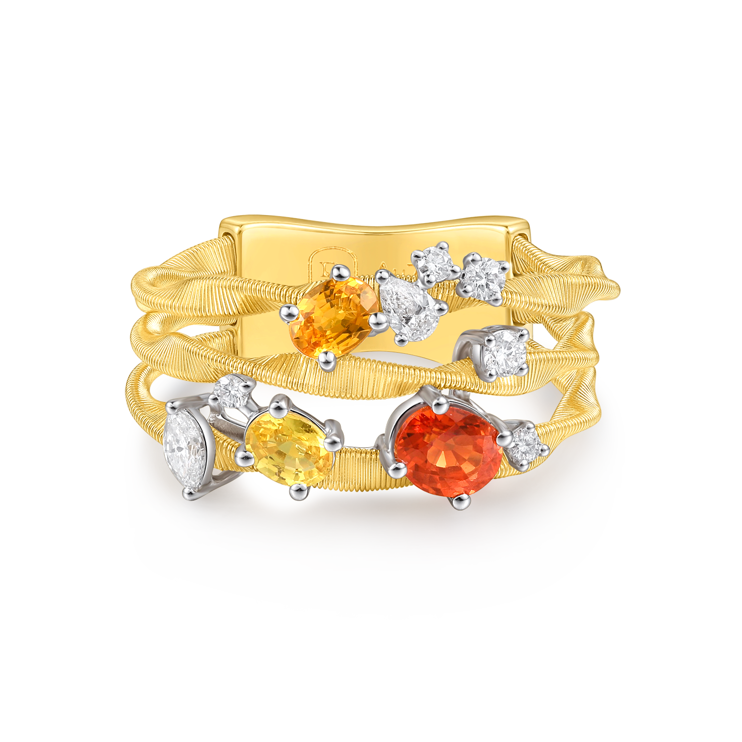 ダイヤモンドリング | Five Element Series, Gold