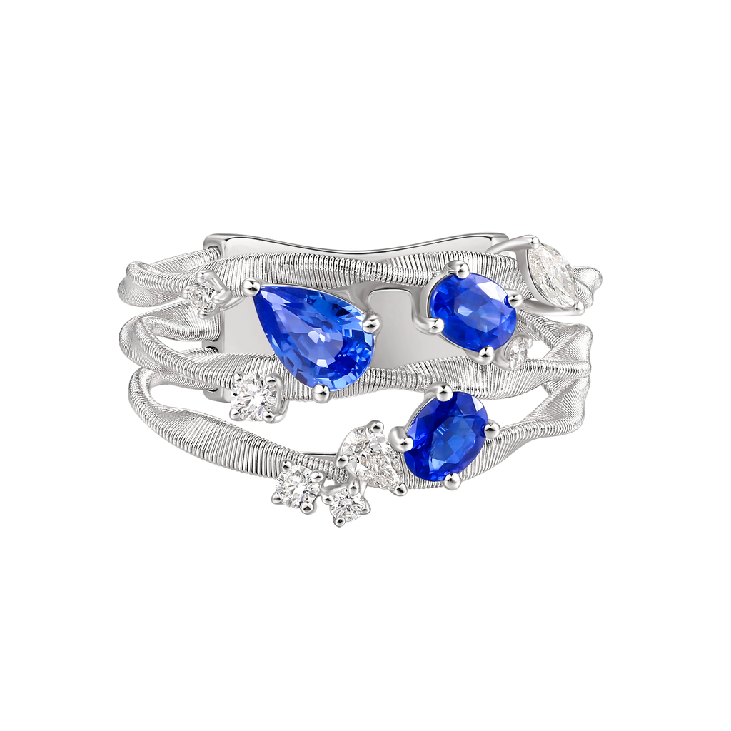 Sapphire Ring | Luminous Whispers