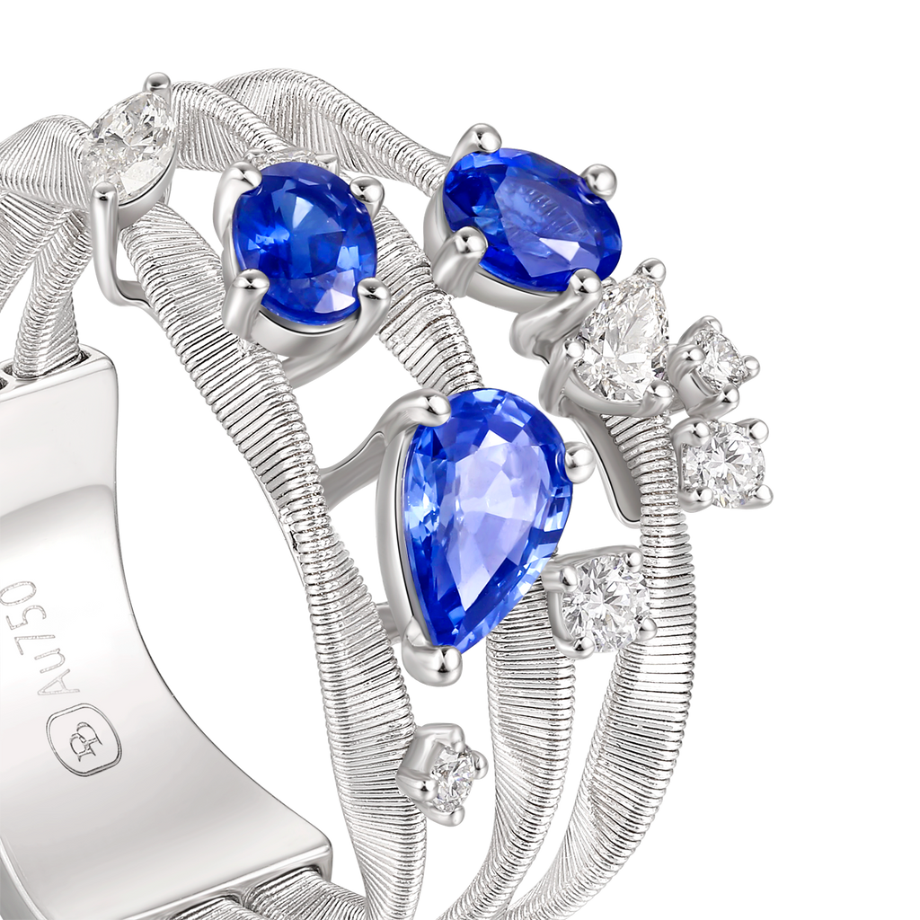 Sapphire Ring | Luminous Whispers