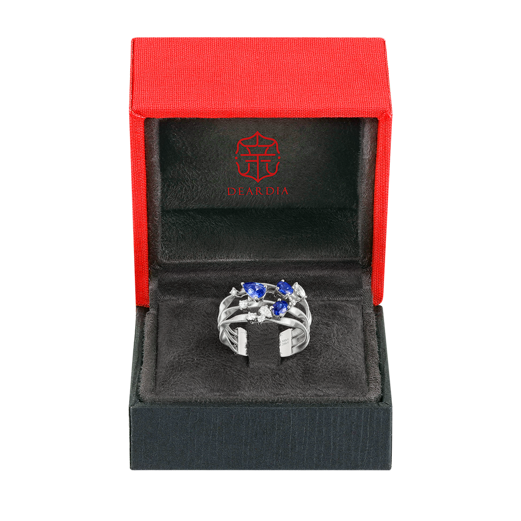 Sapphire Ring | Luminous Whispers