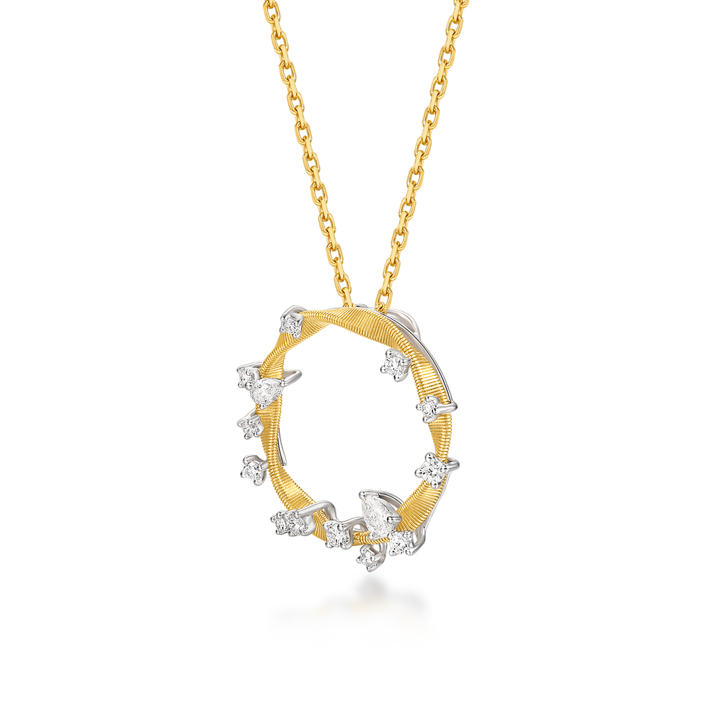 ダイヤモンドリング | Five Element Series, Gold